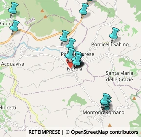 Mappa Via Aureli Stanislao, 00017 Nerola RM, Italia (1.963)