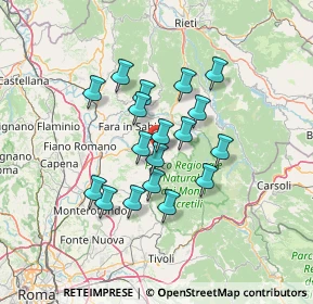 Mappa Piazza Roma, 00017 Nerola RM, Italia (11.32611)