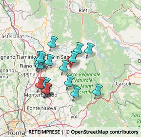 Mappa Piazza Roma, 00017 Nerola RM, Italia (13.759)