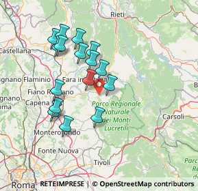 Mappa Piazza Roma, 00017 Nerola RM, Italia (13.86188)