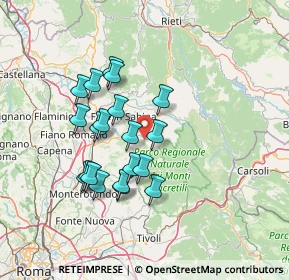 Mappa Piazza Roma, 00017 Nerola RM, Italia (13.0215)