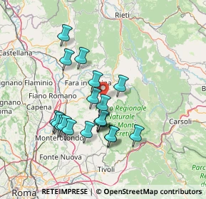 Mappa Piazza Roma, 00017 Nerola RM, Italia (13.61211)