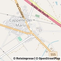 Mapa Scurcola Marsicana