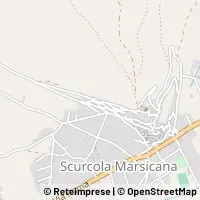 Kartta Scurcola Marsicana