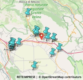 Mappa 67041 Aielli AQ, Italia (8.685)