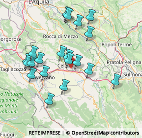 Mappa 67041 Aielli AQ, Italia (15.2865)