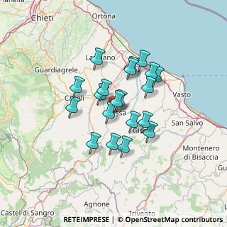 Mappa Via Fontane Vecchie, 66041 Atessa CH, Italia (10.759)