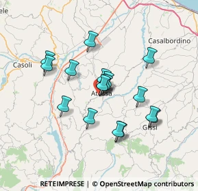 Mappa Via Fontane Vecchie, 66041 Atessa CH, Italia (5.90412)