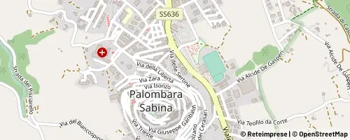 Mappa Palombara Sabina