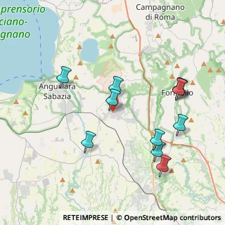 Mappa Via di Baccanello snc, 00123 Cesano RM, Italia (4.32)