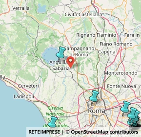 Mappa Via di Baccanello snc, 00123 Cesano RM, Italia (35.64688)