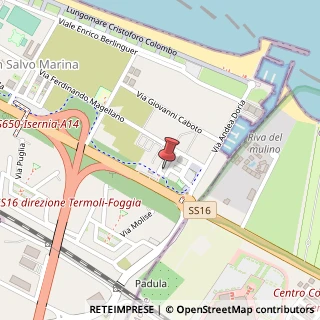 Mappa Via Pigafetta, 21, 66050 San Salvo, Chieti (Abruzzo)