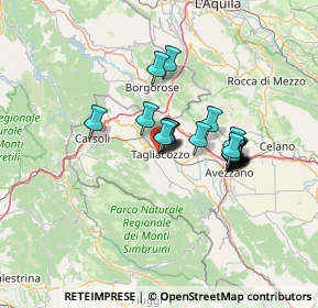 Mappa Largo del Teatro, 67069 Tagliacozzo AQ, Italia (10.7155)