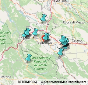 Mappa Largo del Teatro, 67069 Tagliacozzo AQ, Italia (12.579)