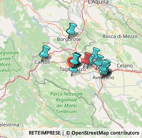 Mappa Via Porta Valeria, 67069 Tagliacozzo AQ, Italia (10.0455)
