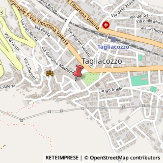 Mappa Via Borgo Nuovo, 22, 67069 Tagliacozzo, L'Aquila (Abruzzo)