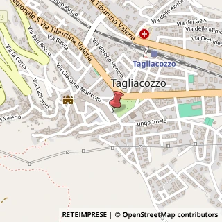 Mappa Piazza Duca degli Abruzzi, 44, 67069 Tagliacozzo, L'Aquila (Abruzzo)