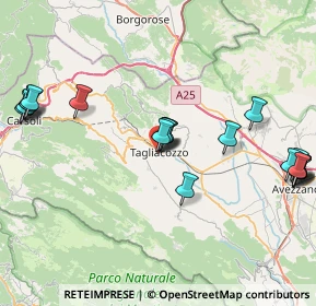 Mappa Via Borgo Nuovo, 67069 Tagliacozzo AQ, Italia (10.236)