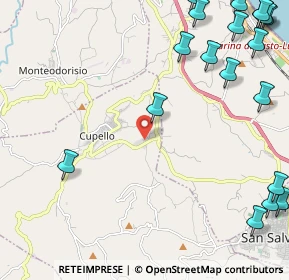 Mappa Contrada, 66051 Cupello CH, Italia (3.6075)