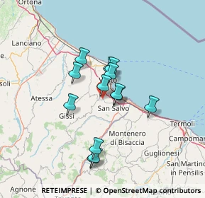 Mappa Contrada, 66051 Cupello CH, Italia (11.06769)