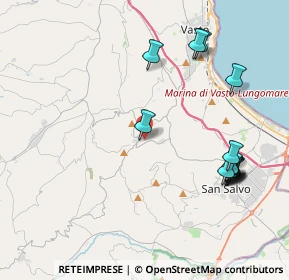 Mappa Via Alcide de Gasperi, 66051 Cupello CH, Italia (4.84143)