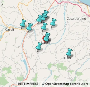 Mappa SP Marrucina Seconda, 66041 Atessa CH, Italia (6.03357)