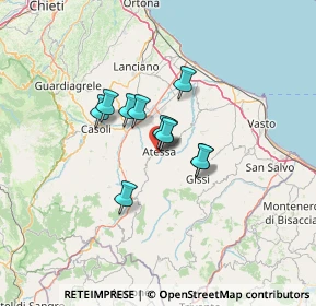 Mappa SP Marrucina Seconda, 66041 Atessa CH, Italia (8.24182)