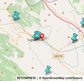 Mappa S.S. 5 Tiburtina, 67069 Tagliacozzo AQ, Italia (4.90818)