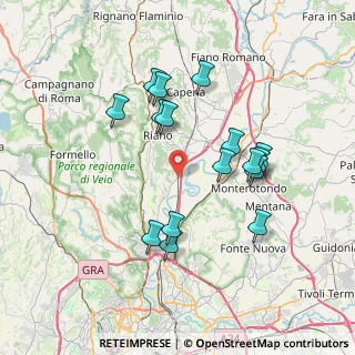 Mappa Via Tiberina, 00188 Castelnuovo di Porto RM, Italia (7.295)