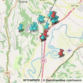 Mappa Via Tiberina, 00188 Castelnuovo di Porto RM, Italia (1.90714)