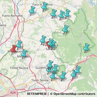 Mappa Via Di Fonte Cavalla, 00018 Palombara Sabina RM, Italia (10.3315)