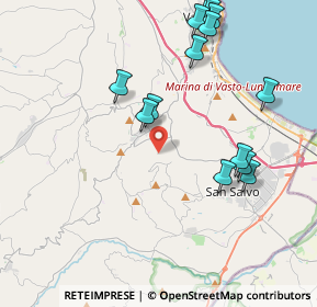 Mappa 66051 Cupello CH, Italia (4.715)