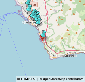 Mappa Riva di Traiano, 00053 Civitavecchia RM, Italia (4.19909)