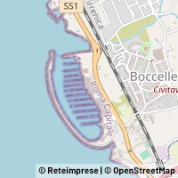 Map Civitavecchia