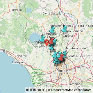 Mappa Via Andrea Marchini, 00123 Roma RM, Italia (11.4385)
