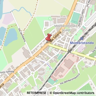 Mappa Via Salaria, 31, 00015 Monterotondo, Roma (Lazio)