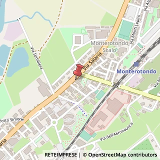 Mappa Via Salaria, 187, 00015 Monterotondo, Roma (Lazio)