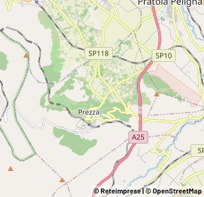 Mappa 67030 Prezza AQ, Italia (1.912)