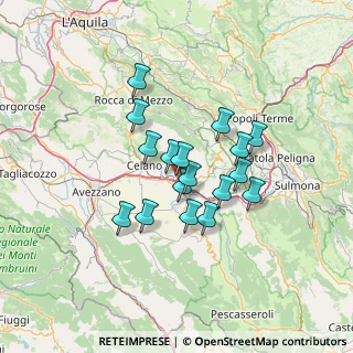 Mappa Via Nazionale, 67040 Collarmele AQ, Italia (10.93647)