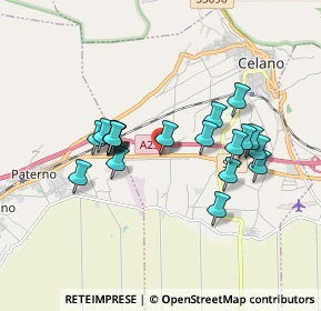 Mappa Km. 126 Via Tiburtina Valeria, 67043 Avezzano AQ, Italia (1.665)