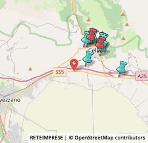 Mappa Km. 126 Via Tiburtina Valeria, 67043 Avezzano AQ, Italia (3.36545)
