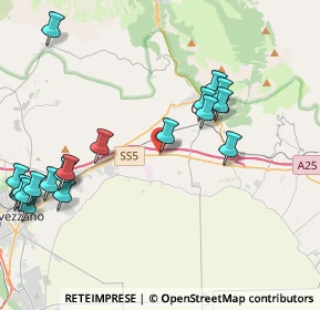 Mappa Km. 126 Via Tiburtina Valeria, 67043 Avezzano AQ, Italia (5.4055)