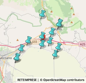 Mappa Km. 126 Via Tiburtina Valeria, 67043 Avezzano AQ, Italia (3.51)