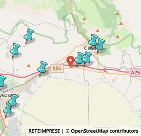 Mappa Km. 126 Via Tiburtina Valeria, 67043 Avezzano AQ, Italia (5.47)