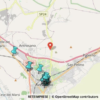 Mappa Via Arrigo Boito, 67051 Avezzano AQ, Italia (3.11588)