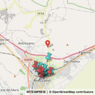 Mappa Via Arrigo Boito, 67051 Avezzano AQ, Italia (2.7305)