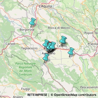Mappa Via Arrigo Boito, 67051 Avezzano AQ, Italia (6.442)