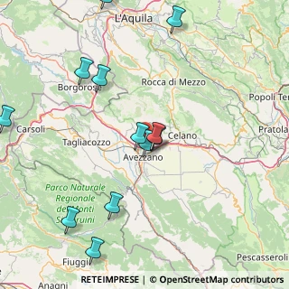 Mappa Via Arrigo Boito, 67051 Avezzano AQ, Italia (19.64667)