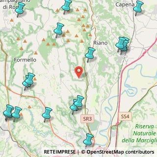 Mappa Via dei Cedri, 00060 Roma RM, Italia (6.76471)