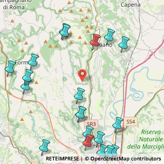 Mappa Via dei Cedri, 00060 Roma RM, Italia (6.4075)